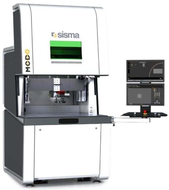 Sistema MODO con capacidad para láser UV para materiales sensibles