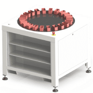 Mesa de descarga del sistema MPX