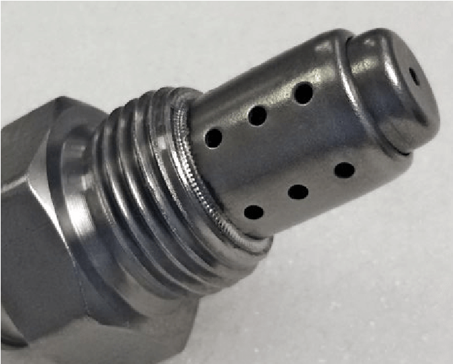 Soldadura pieza electronica